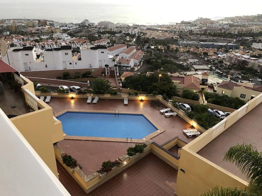 Apartamento Con Impresionantes Vistas Y Piscina Costa Adeje Dış mekan fotoğraf