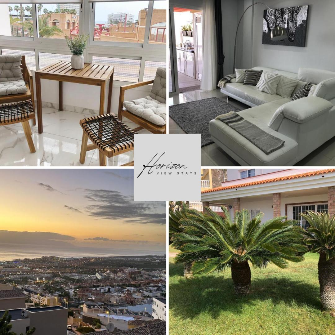 Apartamento Con Impresionantes Vistas Y Piscina Costa Adeje Dış mekan fotoğraf